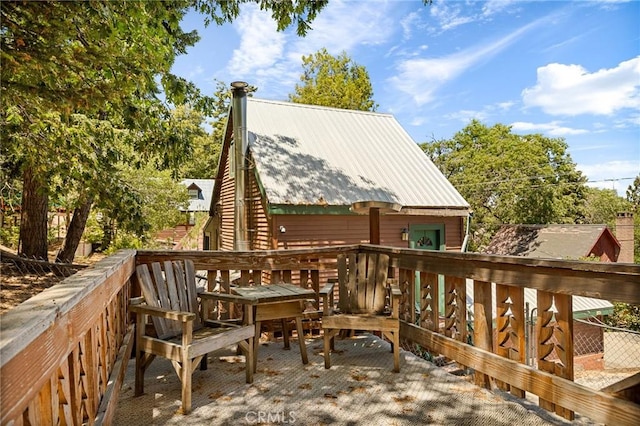 32991 Canyon Dr, Green Valley Lake, CA 92341 - view of deck