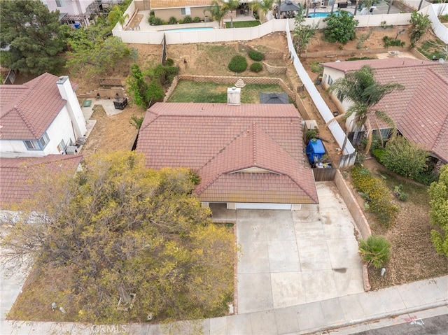 6932 Sundown Dr, Jurupa Valley, CA 92509 - birds eye view of property with a residential view