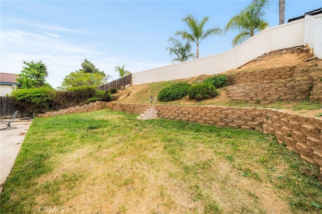 6932 Sundown Dr, Jurupa Valley, CA 92509 - view of yard featuring a fenced backyard