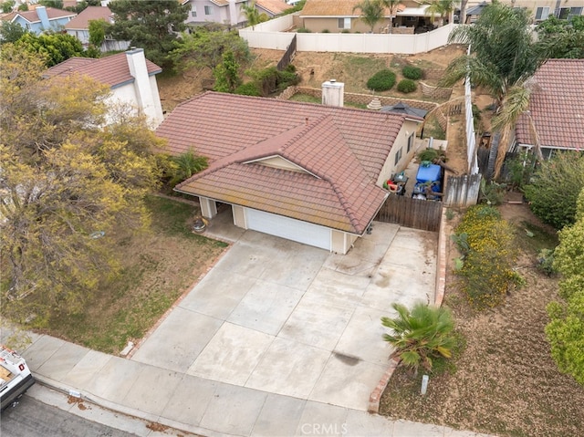 6932 Sundown Dr, Jurupa Valley, CA 92509 - aerial view with a residential view