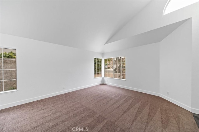 701 Black Oak Cir, Corona, CA 92881 - carpeted spare room with baseboards and lofted ceiling