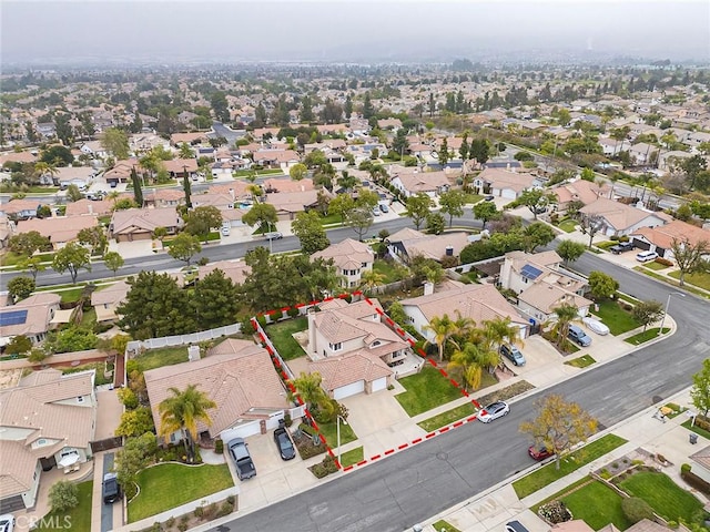 701 Black Oak Cir, Corona, CA 92881 - aerial view featuring a residential view