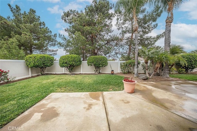 701 Black Oak Cir, Corona, CA 92881 - view of yard with a fenced backyard and a patio area