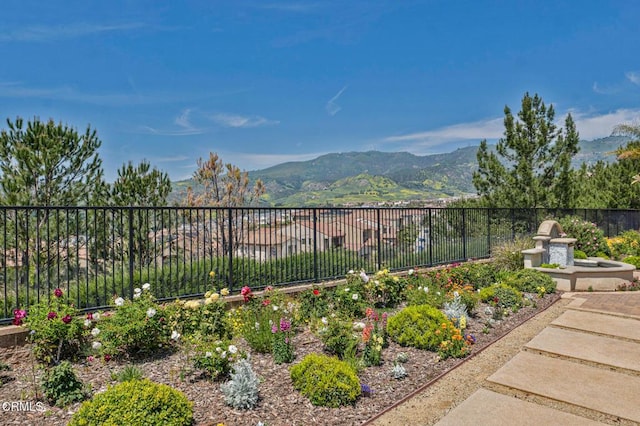 20752 Veneto Way, Porter Ranch, CA 91326 - view of yard with a mountain view
