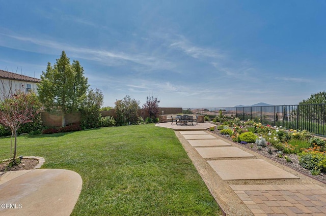 20752 Veneto Way, Porter Ranch, CA 91326 - fenced backyard featuring a patio