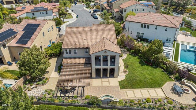 20752 Veneto Way, Porter Ranch, CA 91326 - aerial perspective of suburban area