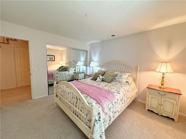 3025 Camino De Las Piedras, El Cajon, CA 92019 - bedroom featuring light carpet and a closet
