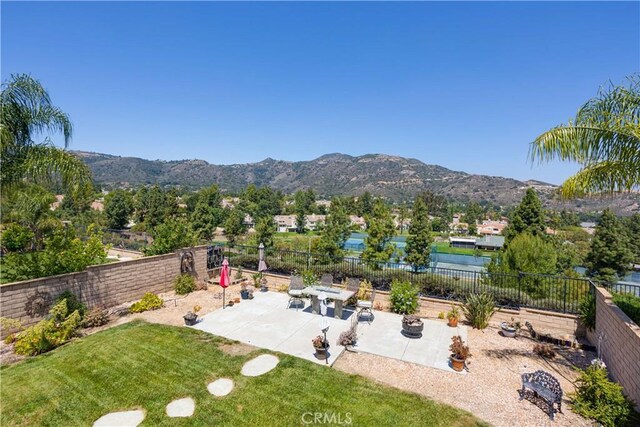22939 Montanya Pl, Murrieta, CA 92562 - view of patio featuring a mountain view