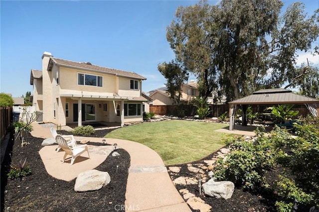 9334 Shamouti Dr, Riverside, CA 92508 - view of yard featuring a gazebo and a patio