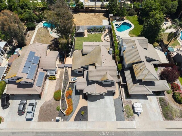 9334 Shamouti Dr, Riverside, CA 92508 - aerial view of a pool