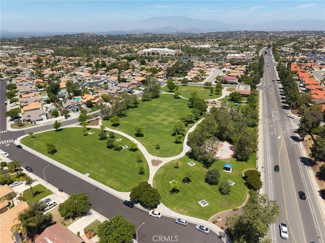 9334 Shamouti Dr, Riverside, CA 92508 - aerial view of residential area featuring mountains