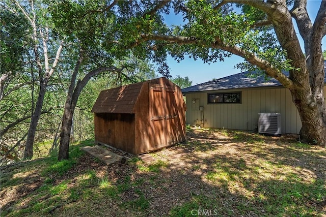 9553 Durango Rd, Atascadero, CA 93422 - view of shed with central AC