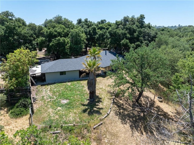 9553 Durango Rd, Atascadero, CA 93422 - aerial view of property's location featuring a heavily wooded area