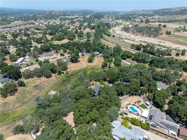 9553 Durango Rd, Atascadero, CA 93422 - aerial view of property's location featuring a pool