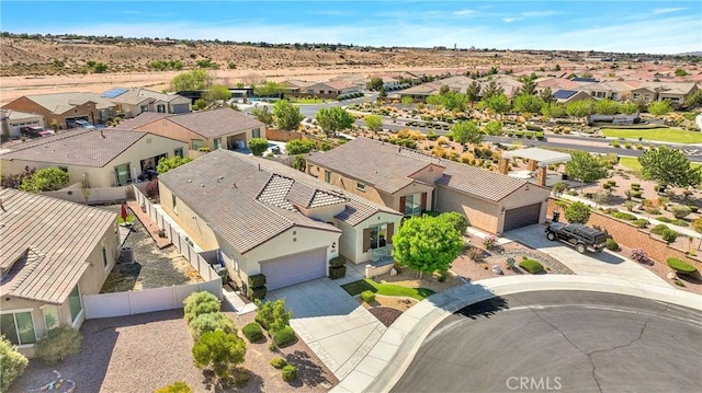 birds eye view of property featuring a residential view