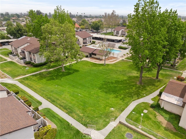 8990 19th St Unit 433, Rancho Cucamonga, CA 91701 - drone / aerial view with a residential view