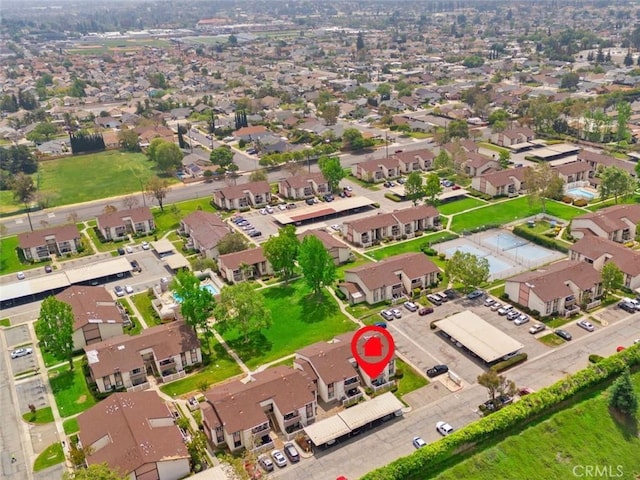 8990 19th St Unit 433, Rancho Cucamonga, CA 91701 - drone / aerial view with a residential view
