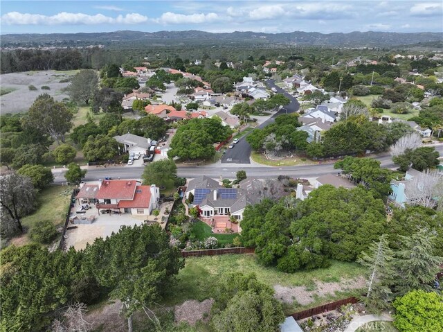 832 Onstott Rd, Lompoc, CA 93436 - drone / aerial view featuring a mountain view and a residential view
