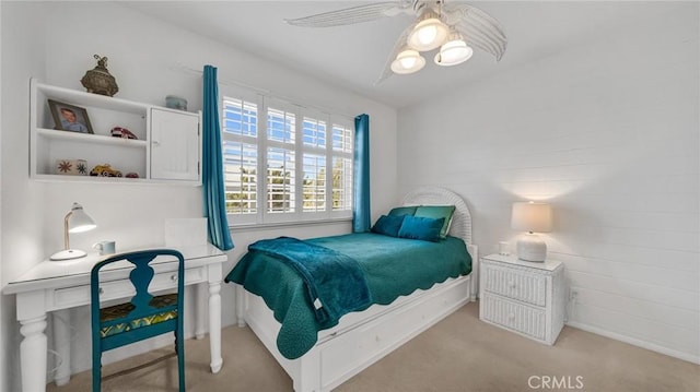 2617 Huntington Ln Unit B, Redondo Beach, CA 90278 - bedroom with carpet floors and ceiling fan