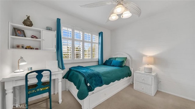 2617 Huntington Ln Unit B, Redondo Beach, CA 90278 - bedroom with carpet floors and ceiling fan