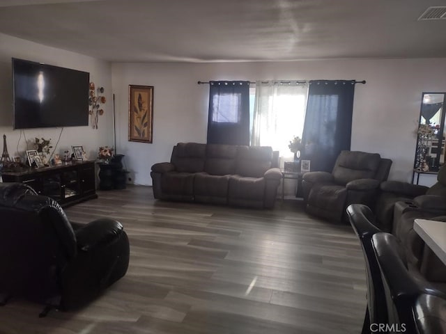 8782 Peach Ave, Hesperia, CA 92345 - living room with wood finished floors