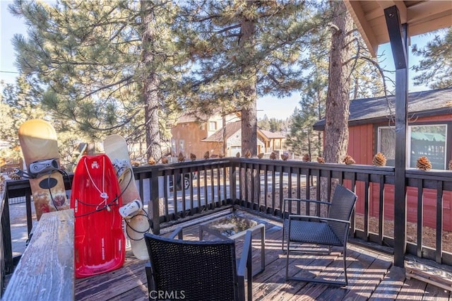 view of deck
