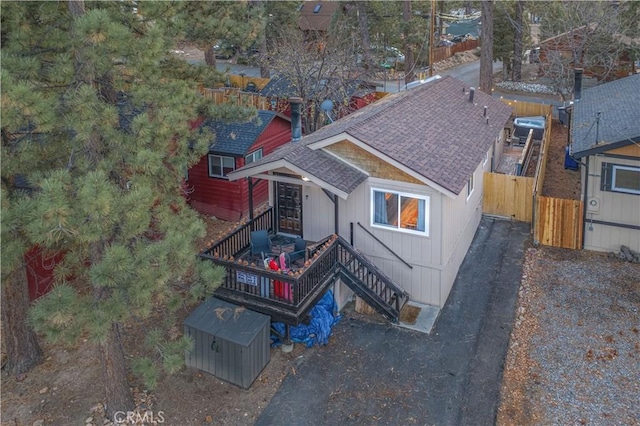 bird's eye view