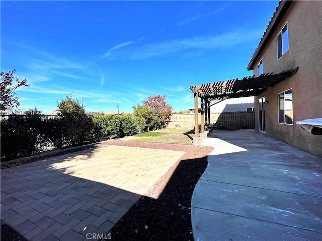 31556 Umbria Ln, Winchester, CA 92596 - fenced backyard with a pergola and a patio