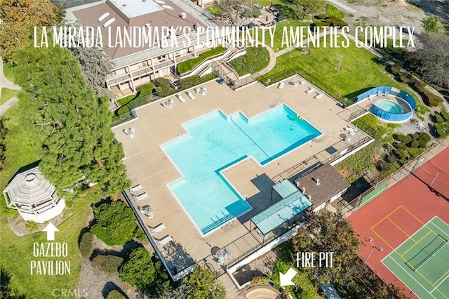 bird's eye view