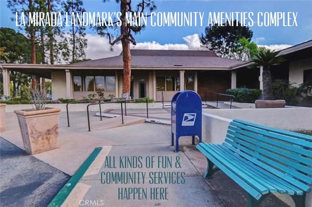 view of community