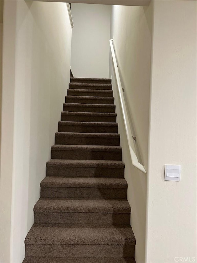 view of stairs