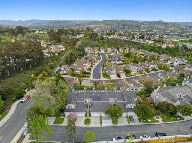 33046 Ocean Rdg, Dana Point, CA 92629 - aerial view of property's location with nearby suburban area and a mountainous background