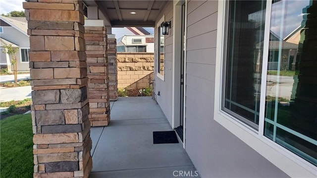 5183 Peony Ct, Riverside, CA 92506 - view of patio with a porch