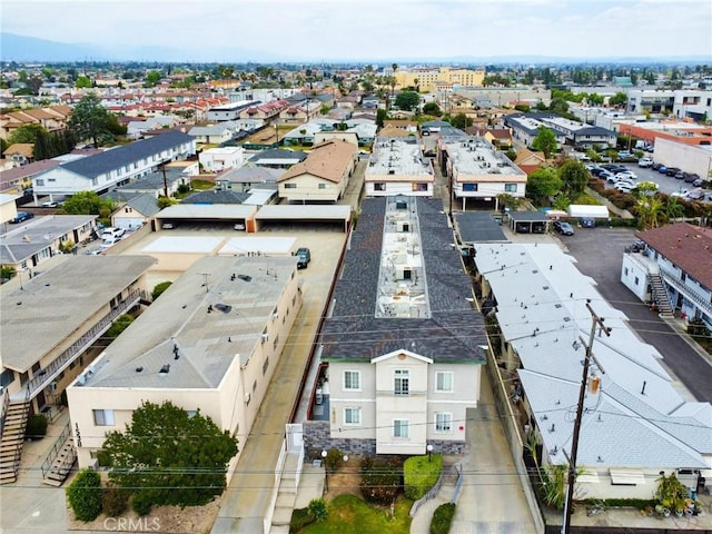 drone / aerial view