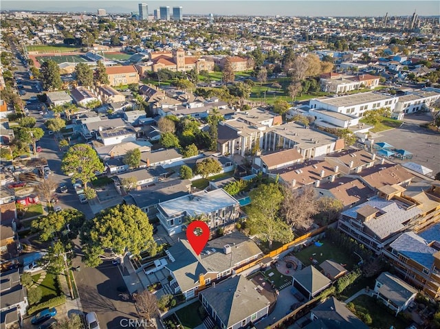 drone / aerial view