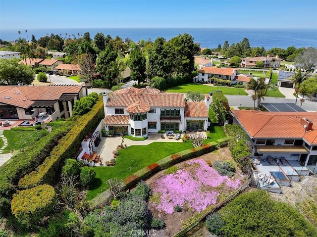 2839 Via Victoria, Palos Verdes Estates, CA 90274 - aerial perspective of suburban area featuring a nearby body of water