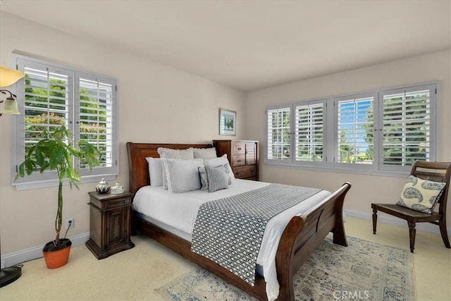 2839 Via Victoria, Palos Verdes Estates, CA 90274 - bedroom featuring multiple windows, carpet, and baseboards