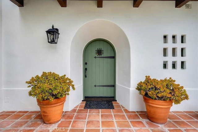 2839 Via Victoria, Palos Verdes Estates, CA 90274 - property entrance featuring stucco siding