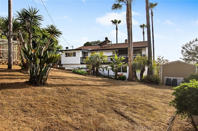 view of back of house