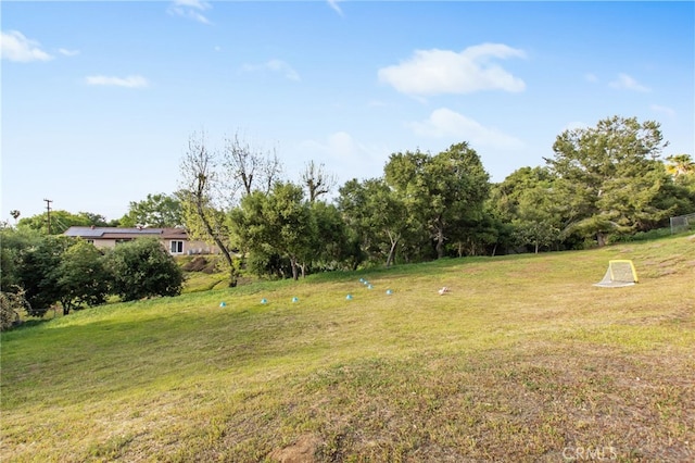 view of yard