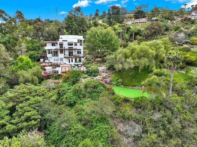 1710 Via Allondra, San Marcos, CA 92078 - birds eye view of property