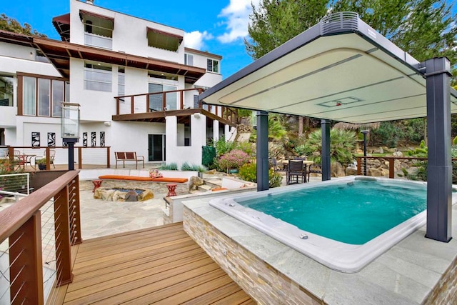 1710 Via Allondra, San Marcos, CA 92078 - view of pool featuring a deck and a pool