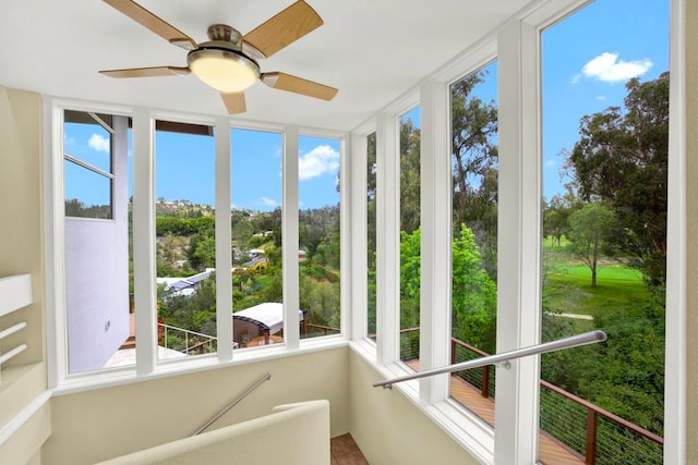 1710 Via Allondra, San Marcos, CA 92078 - unfurnished sunroom with tile patterned floors and a wealth of natural light