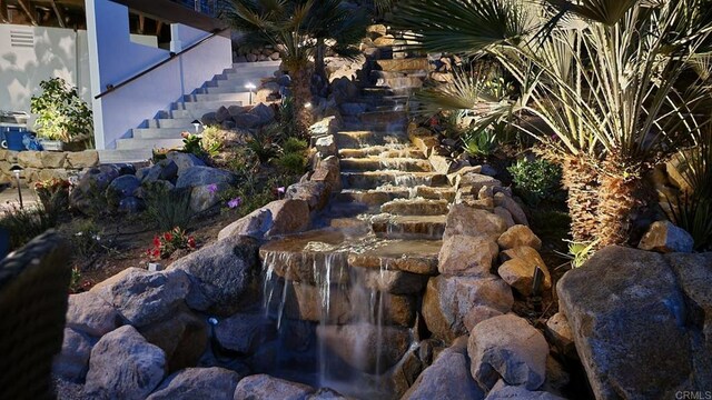 1710 Via Allondra, San Marcos, CA 92078 - view of yard with stairs