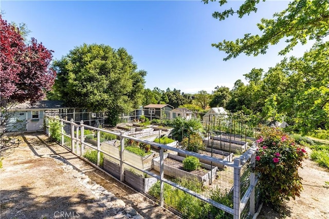 1015 Wild Oats Way, Templeton, CA 93465 - exterior space featuring a vegetable garden