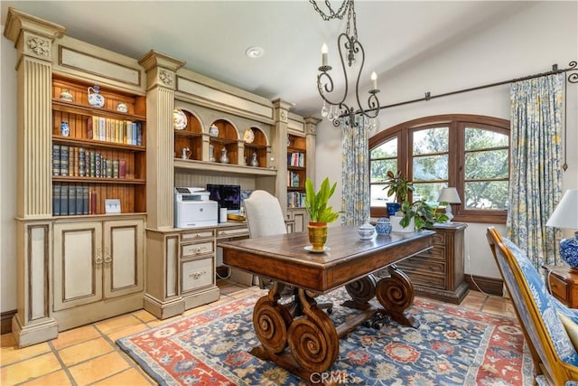 1015 Wild Oats Way, Templeton, CA 93465 - office space with baseboards and light tile patterned flooring