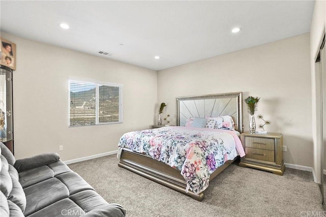 5491 N Pinnacle Ln, San Bernardino, CA 92407 - carpeted bedroom with baseboards and recessed lighting