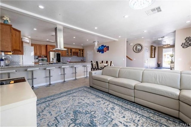5491 N Pinnacle Ln, San Bernardino, CA 92407 - living room with recessed lighting
