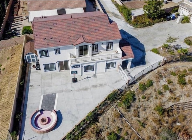 5491 N Pinnacle Ln, San Bernardino, CA 92407 - view from above of property
