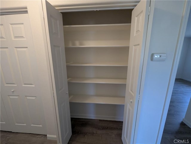 view of closet